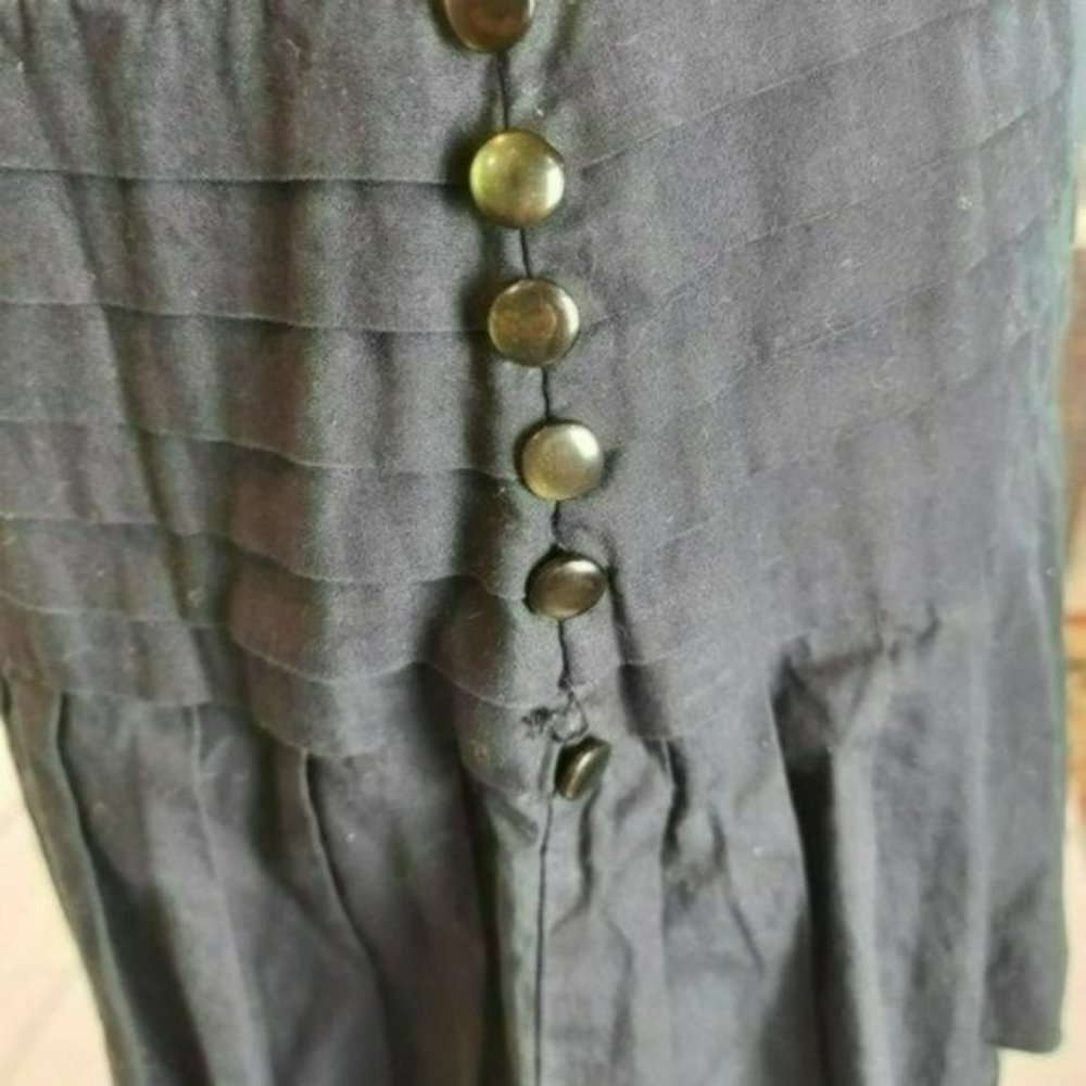 ♡3/$30♡ Plenty by Tracy Reese Black Mod Mini Dress - Picture 2 of 8